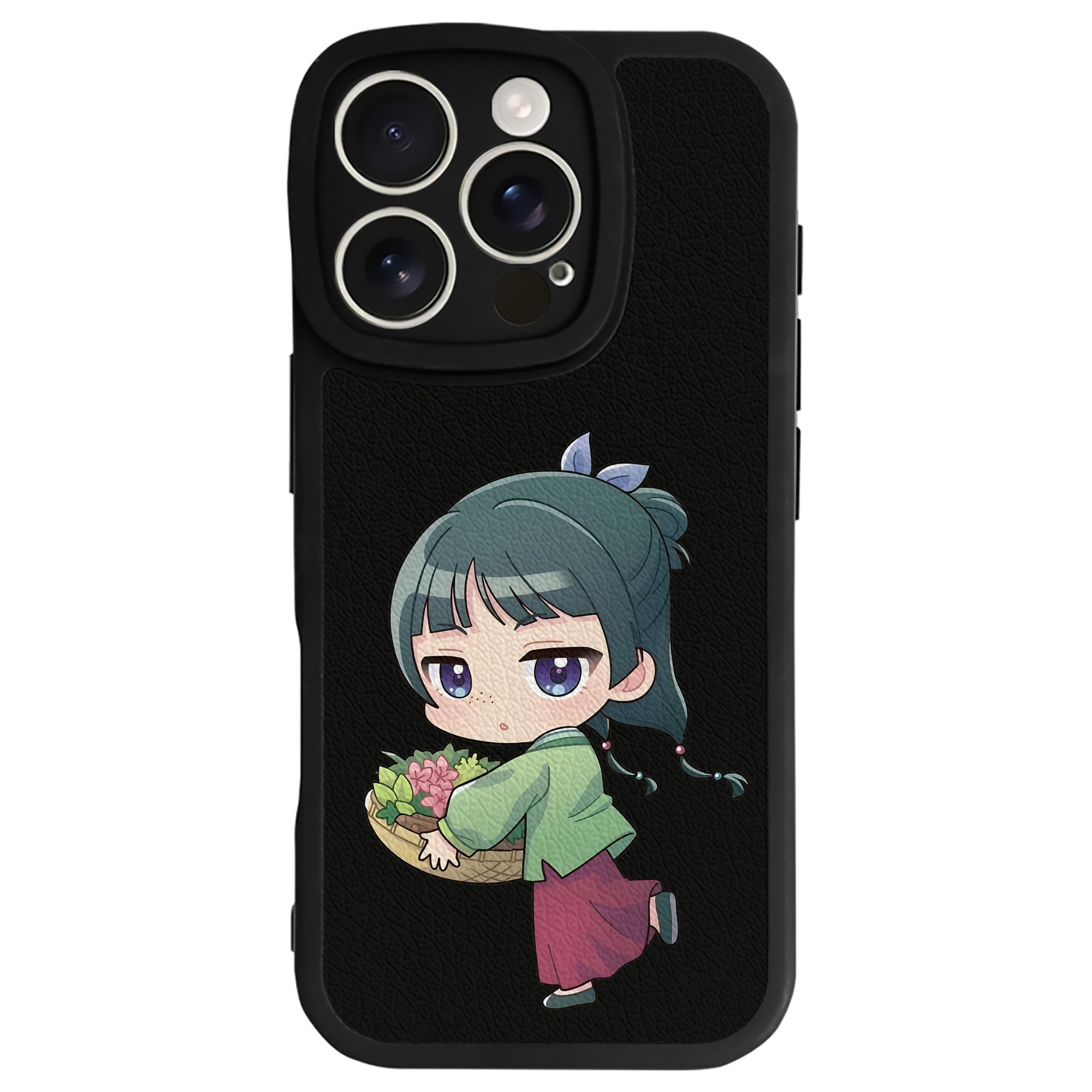 薬屋のひとりごと The Apothecary Diaries 【iPhone 16シリーズ対応】シリコンスマホケース（レザー調） 材質：シリコン